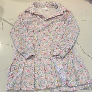 Floral Pink Kids Dress